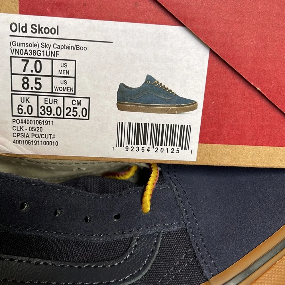 Vans Old Skool Gumsole Sky Captain / Boo WMNS